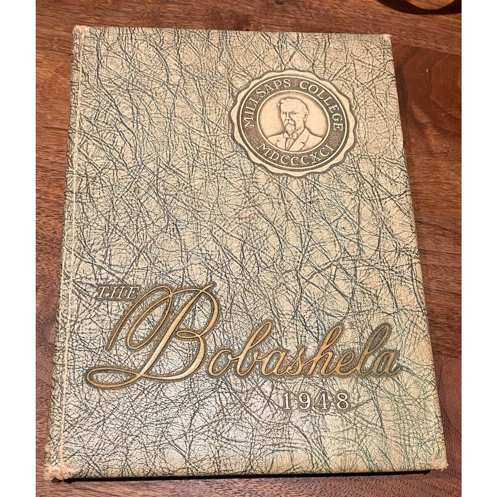 Millsaps College Jackson Mississippi Bobashela Yearbook 1947 1948 Annual Vintage